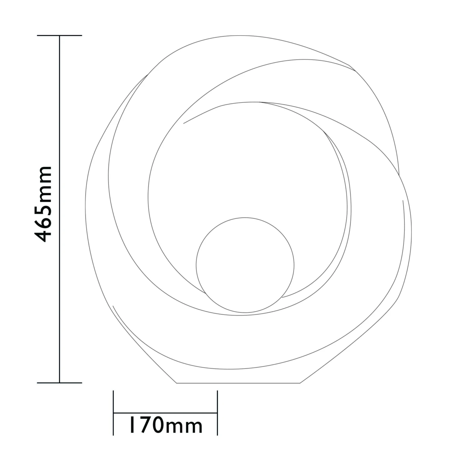 Luxform Solar Tuinbeeld Cresent 3 Luxform Solar Tuinbeeld Cresent - Afbeelding 2