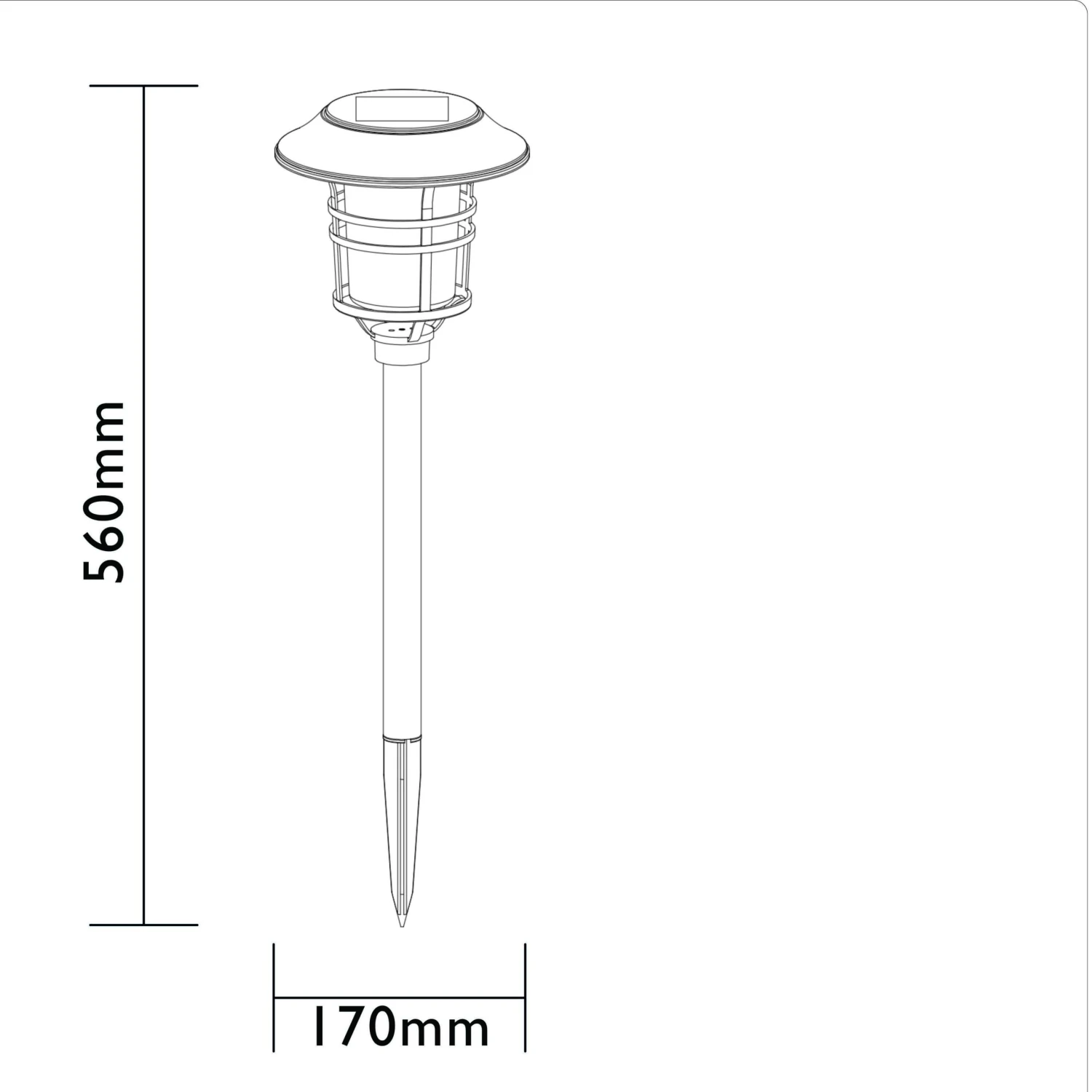 Luxform Intelligent Solar Pleiade 20 Lumen Tuinlamp 4 Luxform Intelligent Solar Pleiade 20 Lumen Tuinlamp - Afbeelding 2