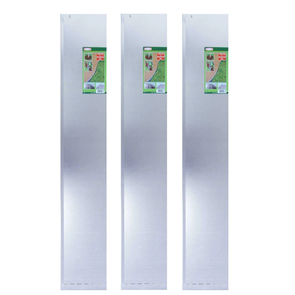 Graskant Metaal 20 X 118 Cm 3 Graskant Metaal 20 X 118 Cm