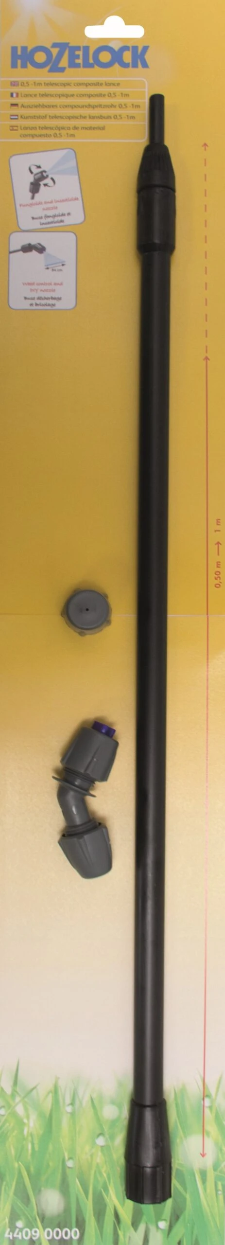 Hozelock Telescopische Verlengbuis 1 Meter 3 Hozelock Telescopische Verlengbuis 1 Meter