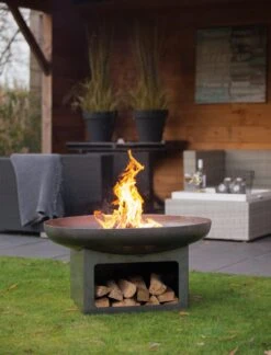 RedFire Terrashaard Vuurschaal Fire Pit Juva Industrial 80 Cm 15 RedFire Terrashaard Vuurschaal Fire Pit Juva Industrial 80 Cm -Tuingereedschap Winkel 81024 Lifestyle 01 Large