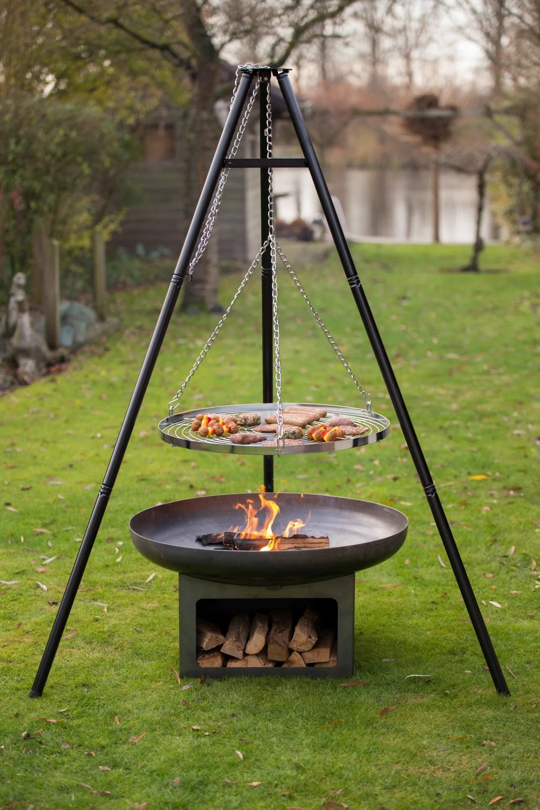 RedFire Terrashaard Vuurschaal Fire Pit Juva Industrial 80 Cm 8 RedFire Terrashaard Vuurschaal Fire Pit Juva Industrial 80 Cm - Afbeelding 6