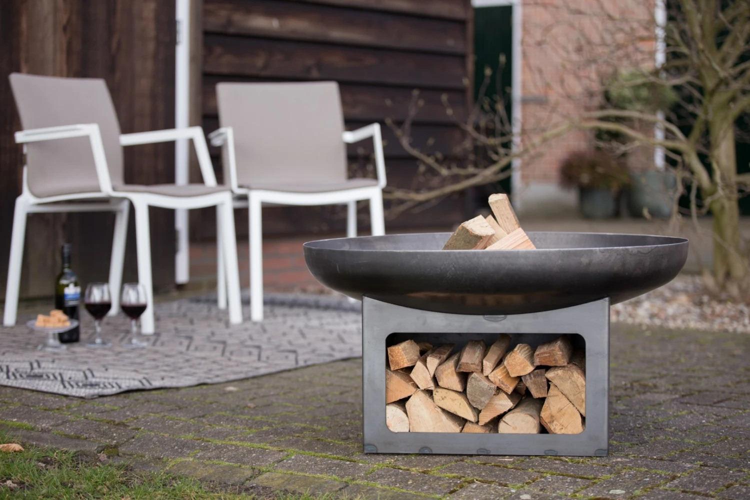 RedFire Terrashaard Vuurschaal Fire Pit Juva Industrial 80 Cm 5 RedFire Terrashaard Vuurschaal Fire Pit Juva Industrial 80 Cm - Afbeelding 3