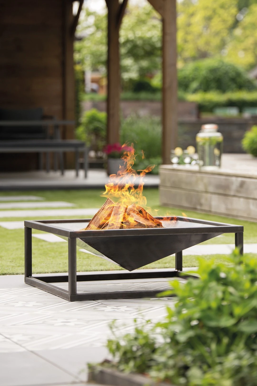 RedFire Terrashaard Vuurschaal Fire Pit Tervo Industrial 80 Cm 5 RedFire Terrashaard Vuurschaal Fire Pit Tervo Industrial 80 Cm - Afbeelding 3