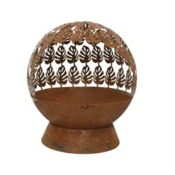 Vuurkorf IJzer Blad Roest Diameter 50 Cm