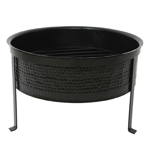 Vuurkorf IJzer Standaard Zwart Diameter 56 Cm 3 Vuurkorf IJzer Standaard Zwart Diameter 56 Cm