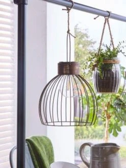 Luxform Solar Industriele Lantaarn Eiffel -Tuingereedschap Winkel 8719099271810 D LR