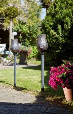 Luxform Batterij Tulp Vlam Fakkel -Tuingereedschap Winkel 8719099281871 D LR