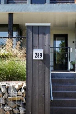 Luxform High Lumen Solar Huisnummer Wandlamp Cornwall 3/20 Lumen -Tuingereedschap Winkel 8719099341063 D