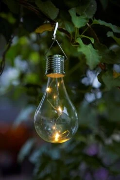 Luxform Solar 4x Bulb Transparant 9 Luxform Solar 4x Bulb Transparant -Tuingereedschap Winkel 8719099954201 N3