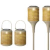Tuinlampen Set Solar Creme 4 Stuks -Tuingereedschap Winkel 897416s1