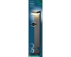 Solar Tuinlamp Staand Lang RVS 40 LED -Tuingereedschap Winkel 897464 1