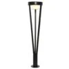 Solar Staande Lamp RVS Zwart Lang -Tuingereedschap Winkel 897672