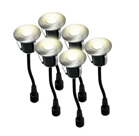 Easy Connect Led Grond Spot Warm Wit 6 Stuks 3 Easy Connect Led Grond Spot Warm Wit 6 Stuks