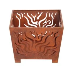 Esschert Vuurkorf Vierkant Roest S -Tuingereedschap Winkel FF161 02