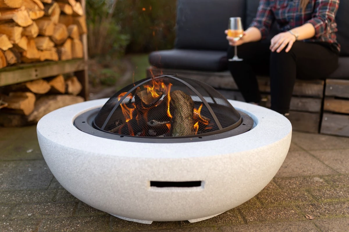 Esschert Vuurschaal BBQ Magnesium Oxide L 7 Esschert Vuurschaal BBQ Magnesium Oxide L - Afbeelding 5