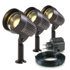 Garden Lights Tuinspot Set Corvus LED 3 Stuks -Tuingereedschap Winkel GL Corvus