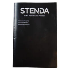 Stenda Hangende Terrasverwarmer Calor Pendura 1500 Watt | Ronde Terrasheater Matzwart Met Afstandsbediening -Tuingereedschap Winkel Handleiding 2