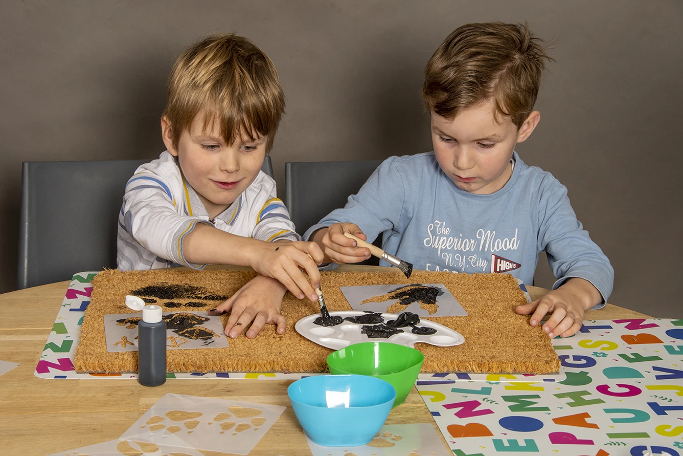 PIY Set Deurmat Diersporen 5 PIY Set Deurmat Diersporen - Afbeelding 3