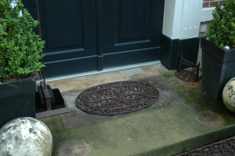 Esschert Deurmat Gietijzer Ovaal 5 Esschert Deurmat Gietijzer Ovaal - Afbeelding 3