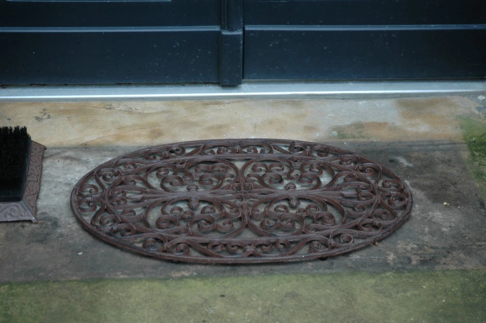 Esschert Deurmat Gietijzer Ovaal 6 Esschert Deurmat Gietijzer Ovaal - Afbeelding 4