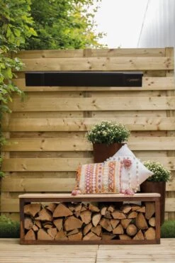 Sunred Terrasverwarmer Heater Nero Wall Hanging 2400 -Tuingereedschap Winkel NER 2400 Lifestyle 02 Large