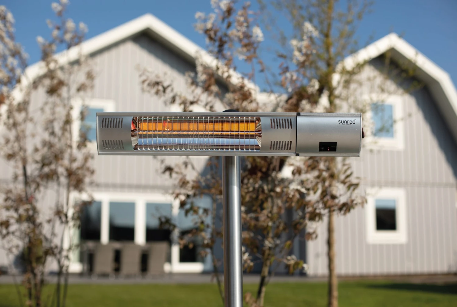 Sunred Terrasverwarmer Royal Diamond Silver Standing 2000 8 Sunred Terrasverwarmer Royal Diamond Silver Standing 2000 - Afbeelding 6