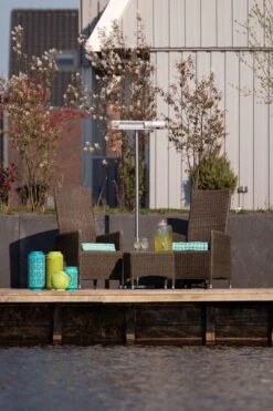 Sunred Terrasverwarmer Royal Diamond Silver Standing 2000 17 Sunred Terrasverwarmer Royal Diamond Silver Standing 2000 -Tuingereedschap Winkel RD SILVER 2000S Lifestyle 03 Large