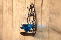 Esschert Donderglas Barometer Met Gietijzer Houder 5 Esschert Donderglas Barometer Met Gietijzer Houder -Tuingereedschap Winkel TH31